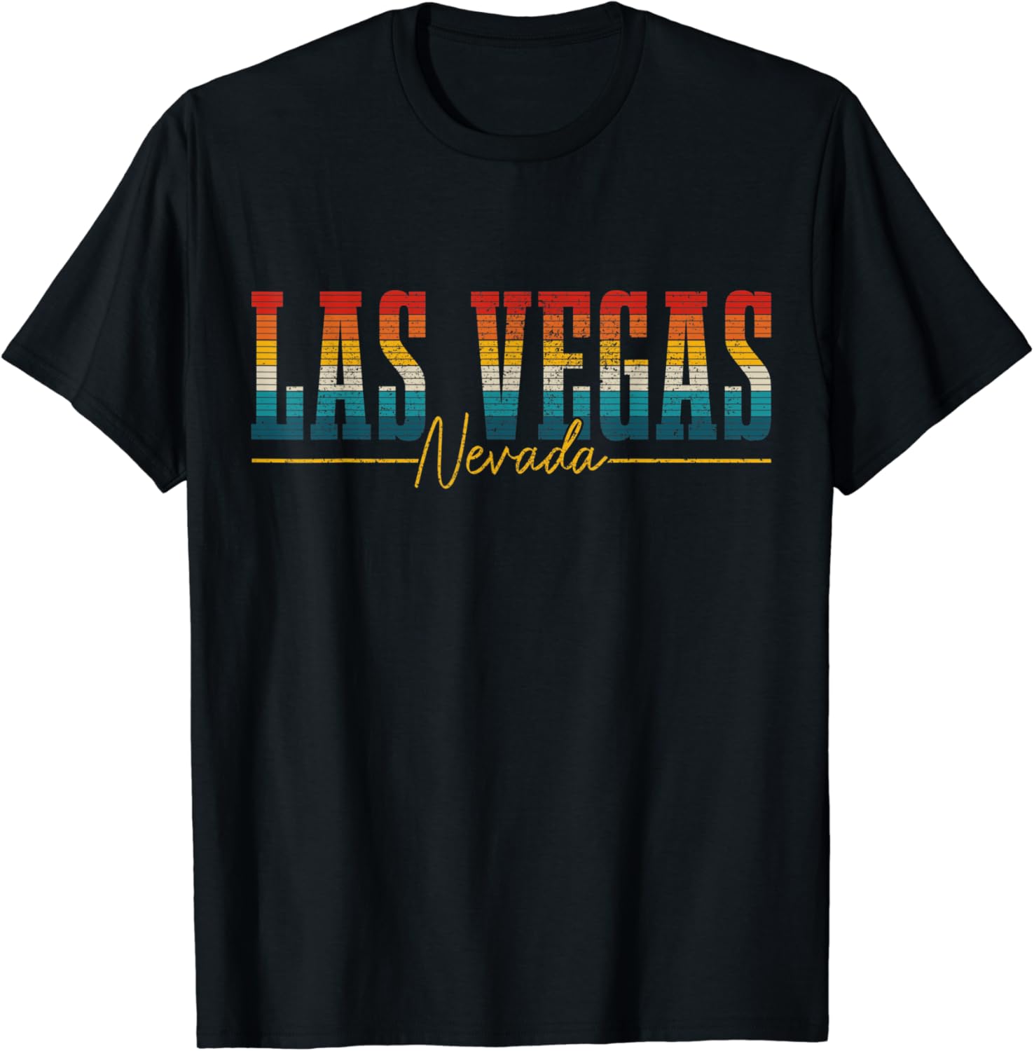 Vintage Las Vegas Nevada Retro Souvenir Mens Womens T-Shirt: Amazon.co